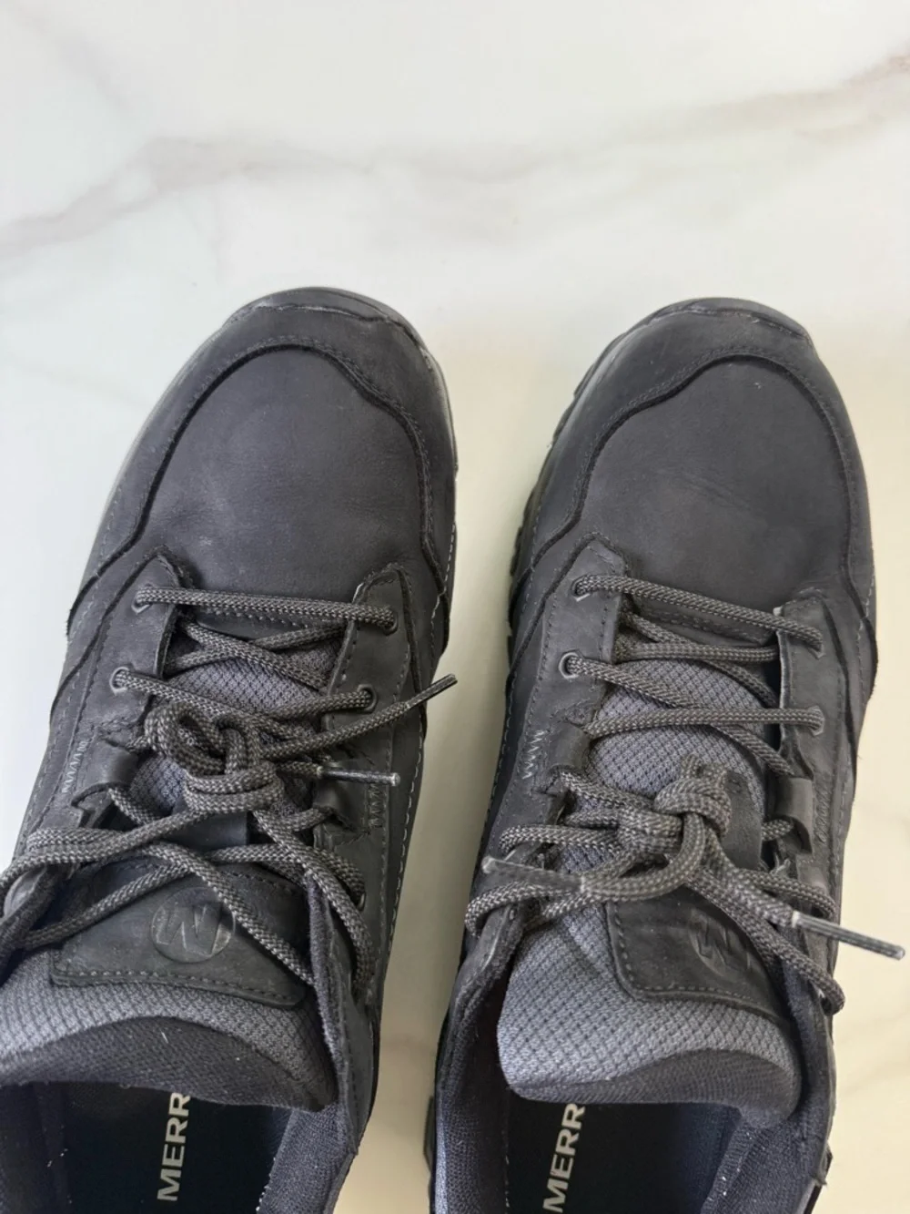 Merrell Men's Black Trail Waterproof Athletic Shoe